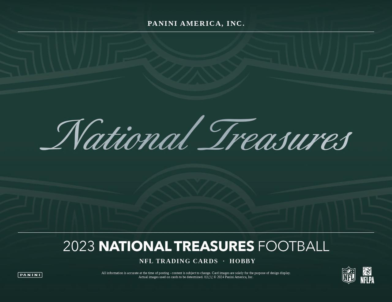 2023 Panini National Treasures Football Hobby Box