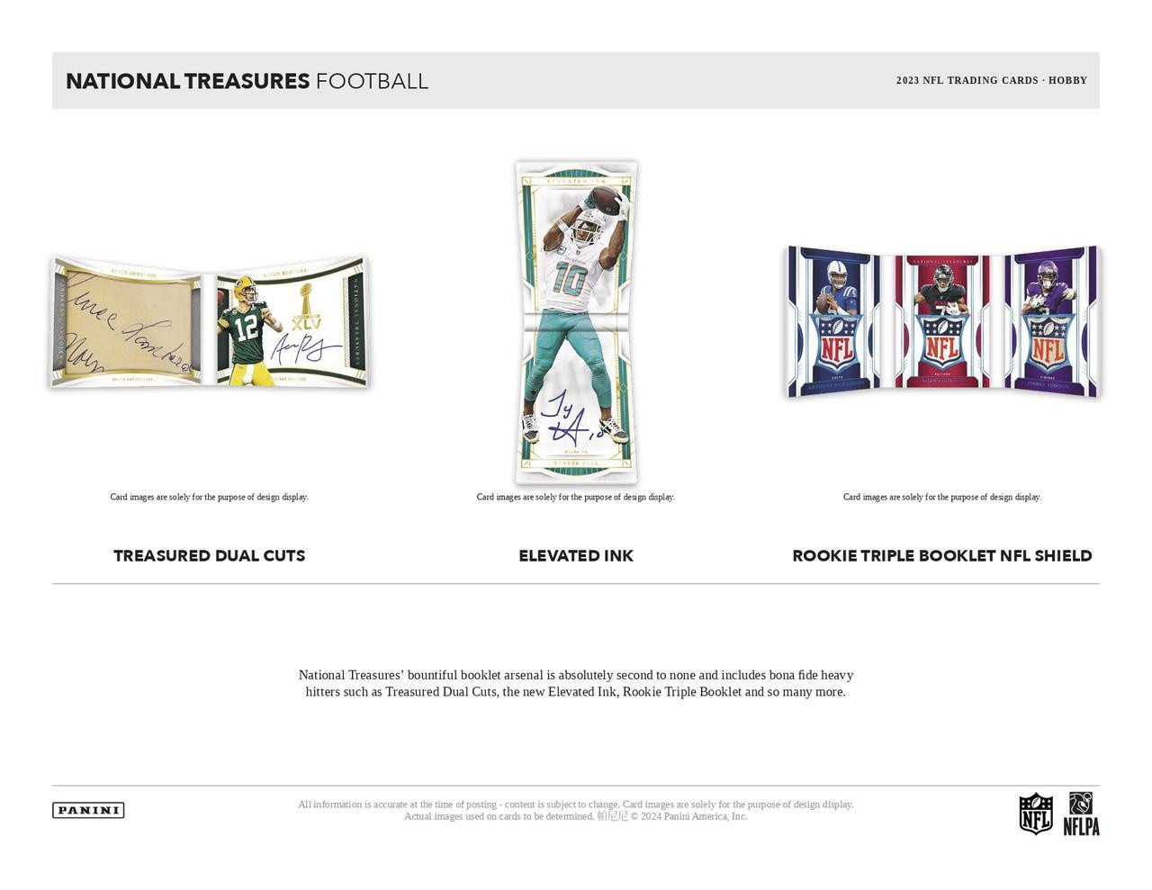 2023 Panini National Treasures Football Hobby Box - Image 2