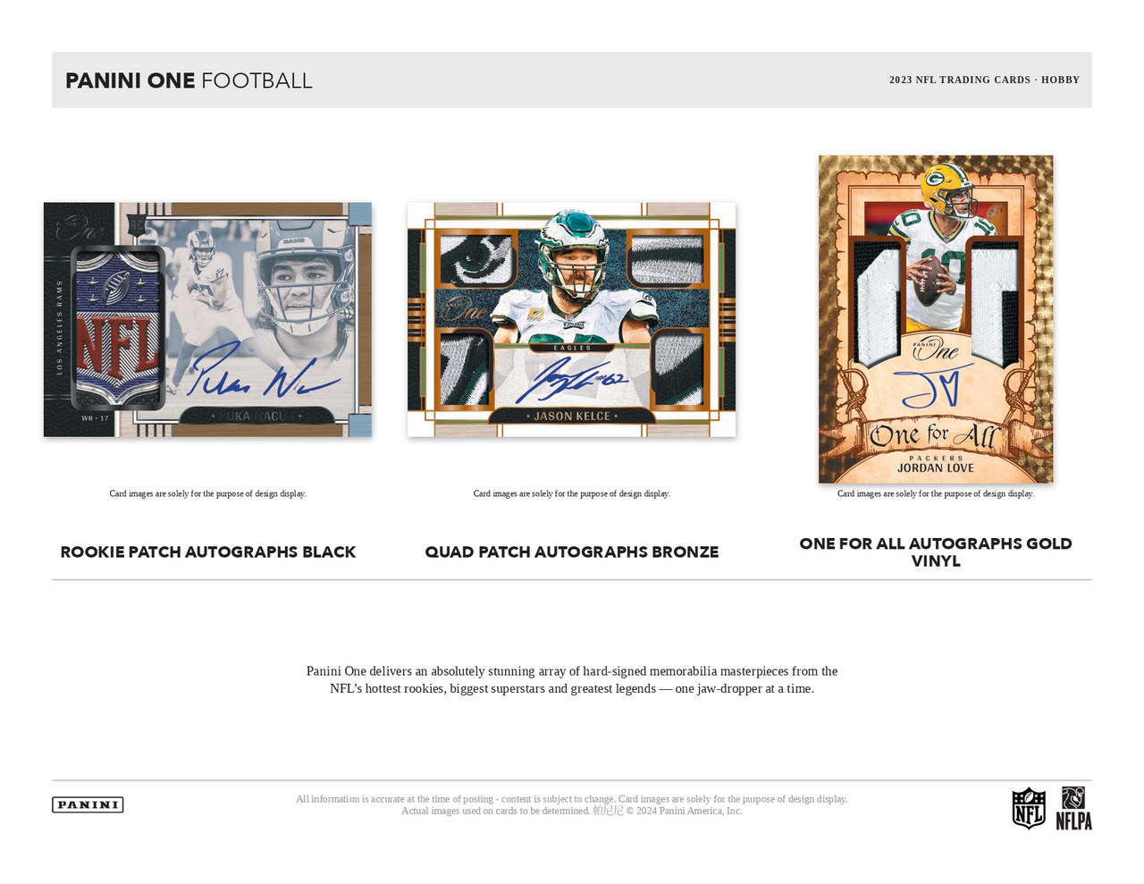 2023 Panini National Treasures Football Hobby 4 Box Case - Image 4