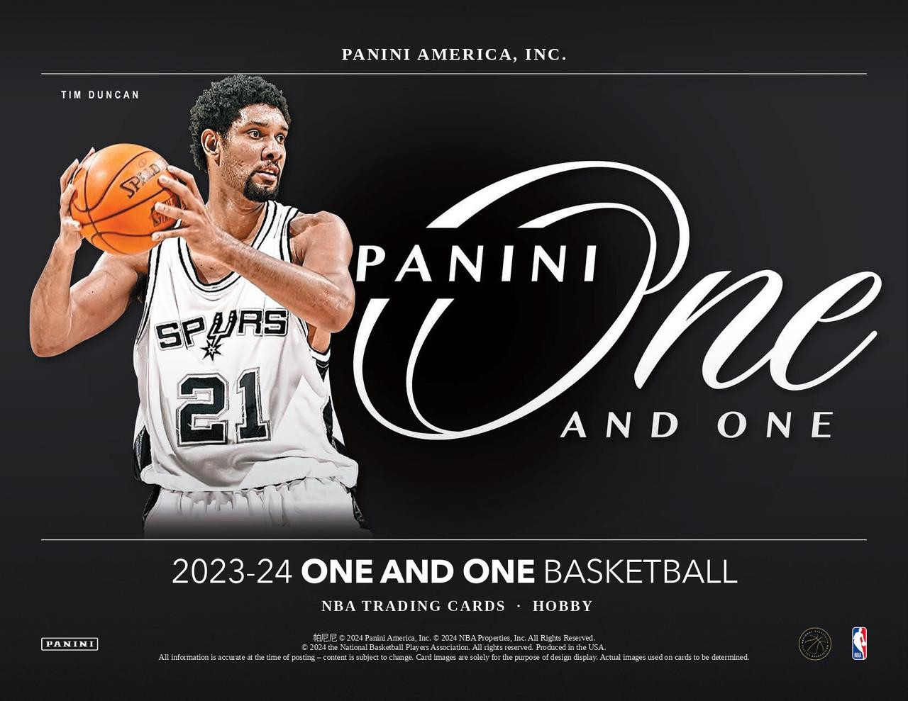 2023/24 Panini One & One Basketball Hobby 10 Box Case