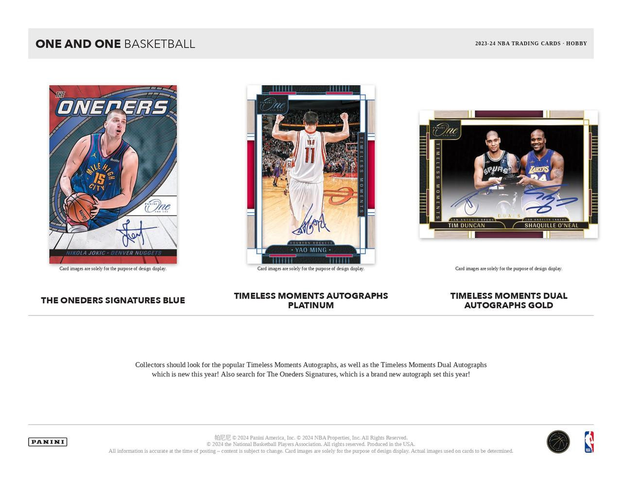 2023/24 Panini One & One Basketball Hobby 10 Box Case - Image 3