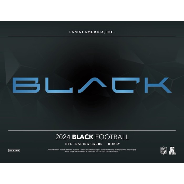 2024 Panini Black Football Hobby 12-Box Case