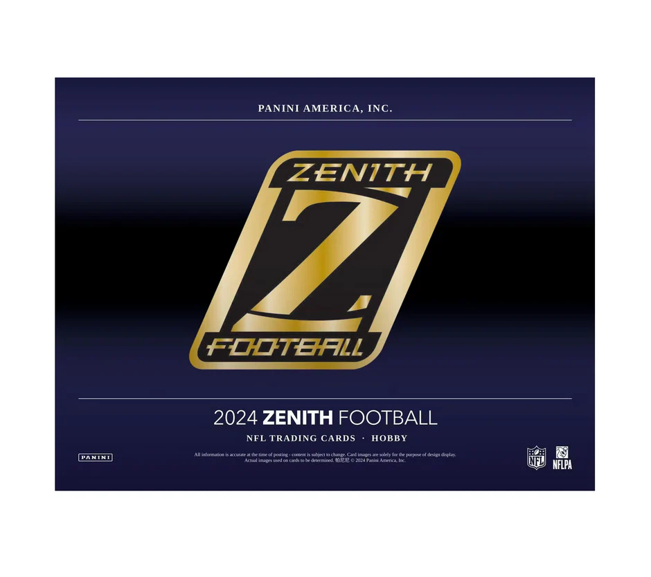 2024 Panini Zenith Football Hobby 12 Box Case