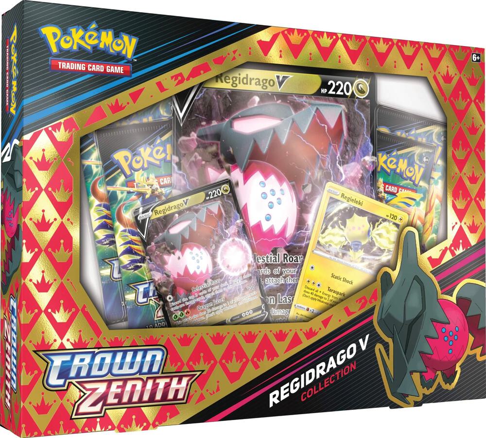 Pokemon Crown Zenith Collection Regidrago V