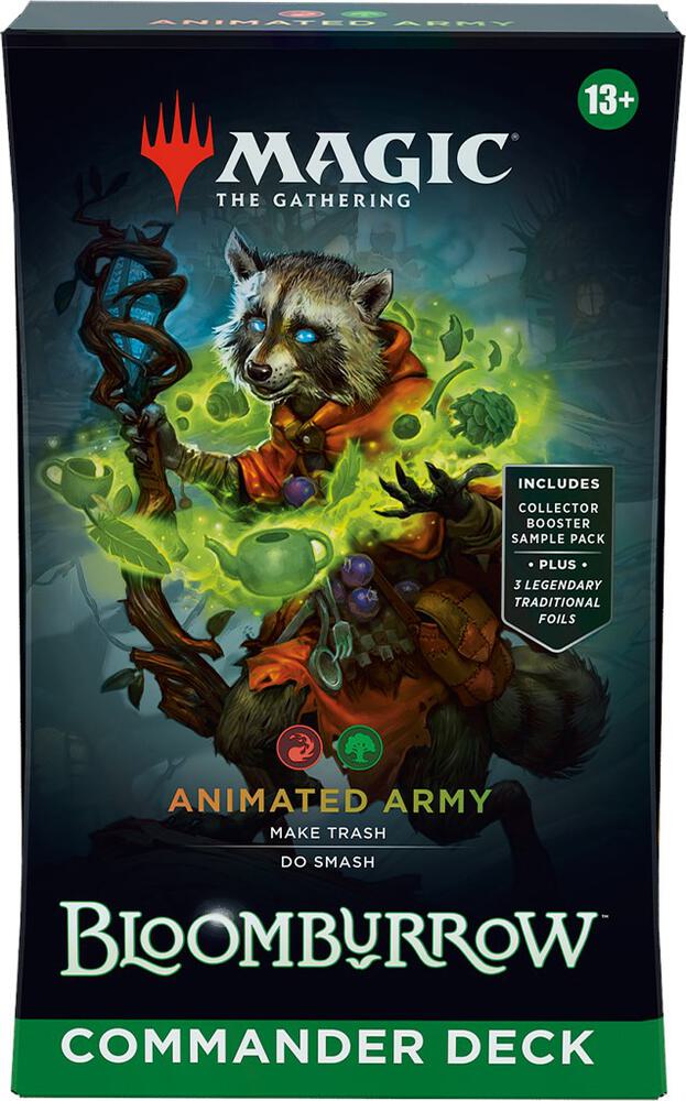 Magic The Gathering Bloomburrow Commander Deck - Animated Army