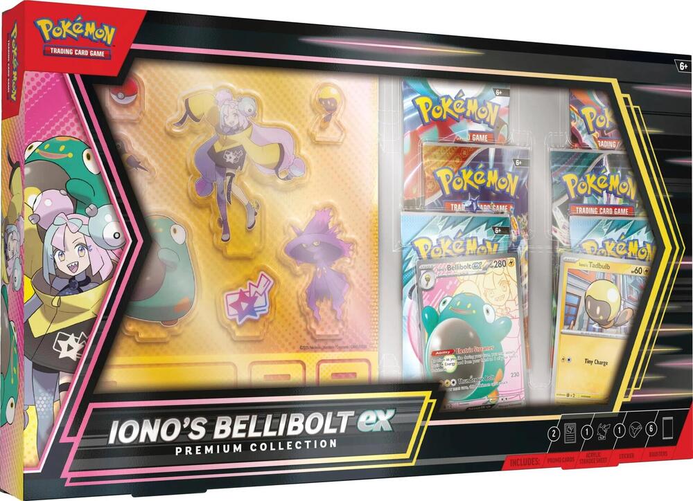 Pokemon Iono's Bellibolt EX Premium Collection Box