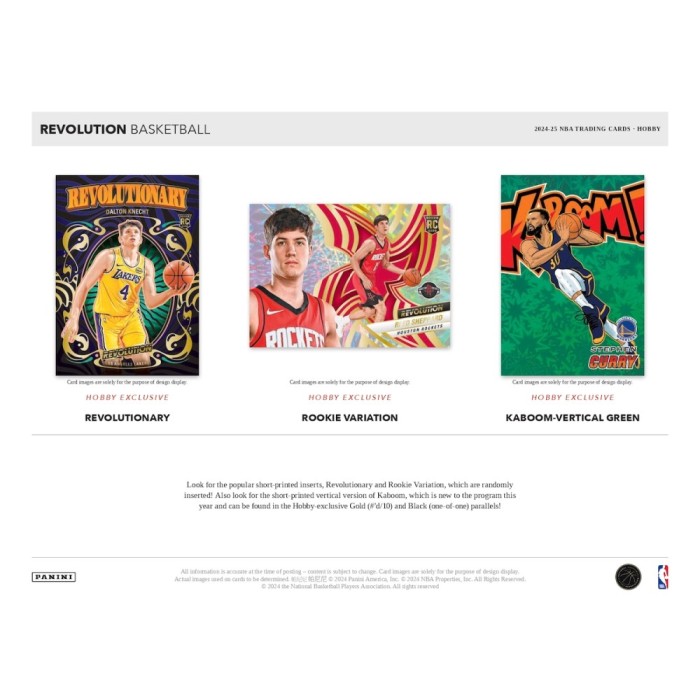 2024/25 Panini Revolution Basketball Hobby Box - Image 3