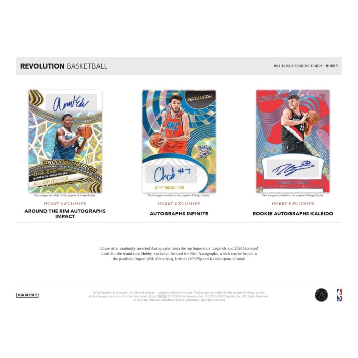2024/25 Panini Revolution Basketball Hobby Box - Image 4