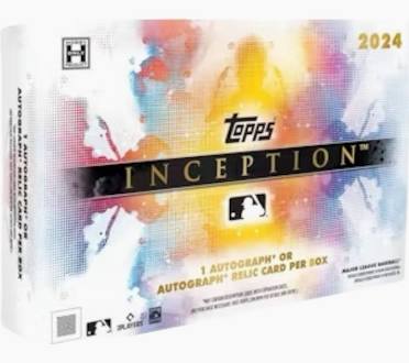 2024 Topps Inception Baseball Hobby Box