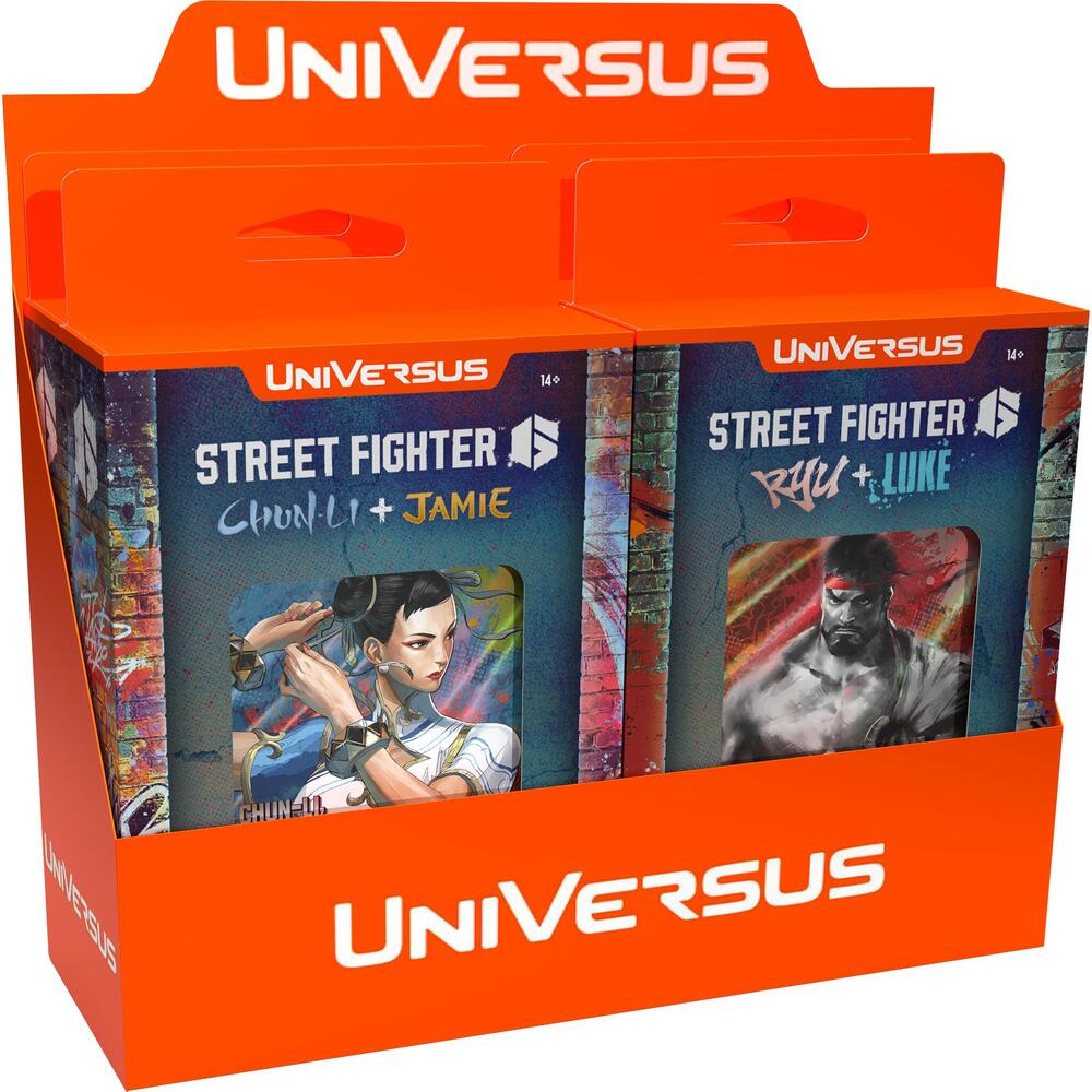 Challenger Series Deck: Street Fighter 6 Display Case