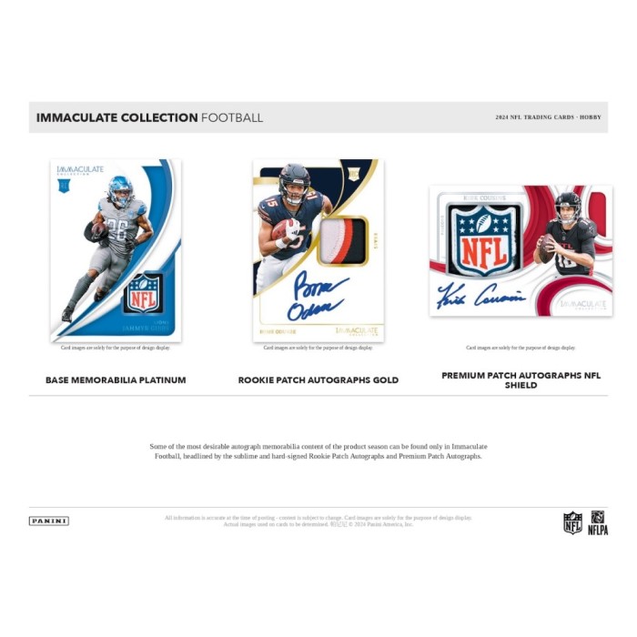 2024 Panini Immaculate Football Hobby 6 Box Case - Image 2