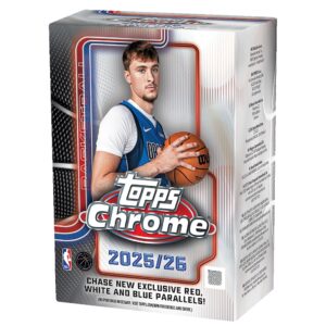 2025/26 Topps Chrome Basketball Blaster Box